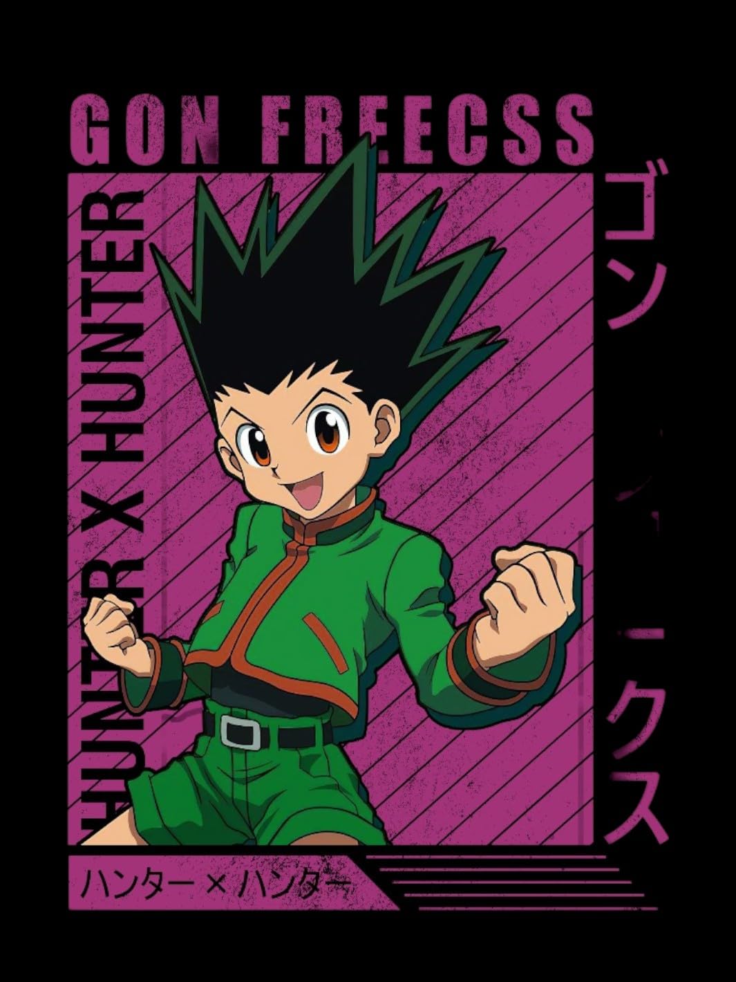 Hunter x Hunter Gon Freecss & Killua Zoldyck Anime Poster Embrace